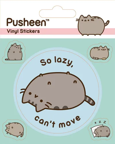 Aufkleber Set Pusheen Lazy Vinyl Sticker Einhorn Stickers The Cat
