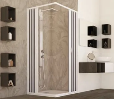 Eck-Duschkabine »Bari« freistehend von HMExtrusion