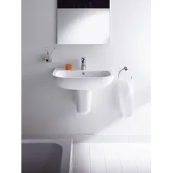 Duravit D-Code Waschtisch 231060000 - 60 x 46 cm, weiß - Waschbecken aus hochwertiger Sanitärkeramik, ideal für moderne Badezimmer. Mit Überlauf und 1 Hahnloch für einfache Installation und Nutzung.
