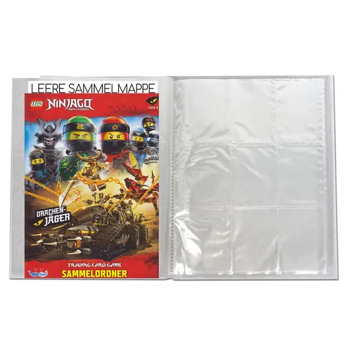 LEGO Ninjago - Serie 4 Trading Cards - 1 leere Sammelmappe - Deutsch