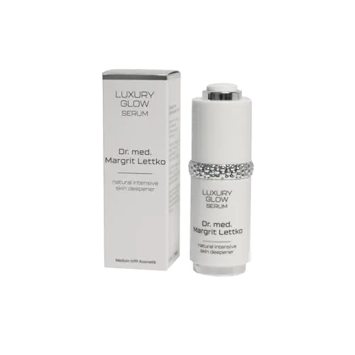 Luxury Glow Serum - Anti-Falten Serum für ein makelloses Hautbild - Anti-Faltenprodukte, parabenfrei und tierversuchsfrei, ideal für alle Hauttypen, mit Glykolsäure und Hyaluronsäure für effektive Faltenreduzierung.