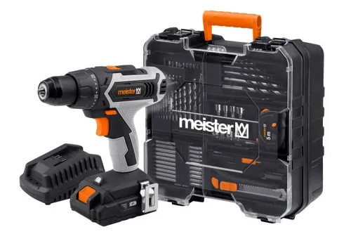 Meister Akku-Bohrschrauber-Set Mobile Werkstatt 20 V