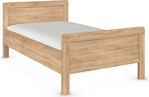 Bett Einzelbett Stollenbett EVELYN in braun von Rauch