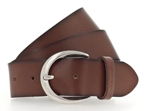 TAMARIS Ledergürtel für Damen, Gr. 120, braun von Tamaris