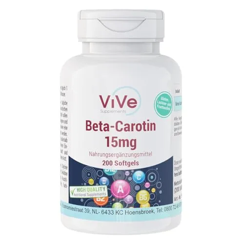 Beta-Carotin 15mg