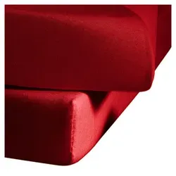 fleuresse Spannbettlaken Colours 90x200, 140x200, 180x200 cm - Hochwertiges Mako-Satin Spannbettlaken in verschiedenen Größen, mit Rundumgummi und Pflegeleichtigkeit. STANDARD 100 by OEKO-TEX® zertifiziert für besten Schlafkomfort.