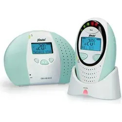 Alecto Babyphone DBX-88MT – Störungsfreier Klang & ECO-Modus - Babyphone mit DECT-Technologie, integriertem Nachtlicht und Schlafliedern. Genießen Sie störungsfreie Übertragung und lange Akkulaufzeit für ruhige Nächte.