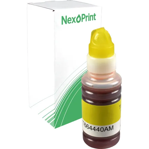 Kompatible Nachfülltinte ersetzt Epson C13T664440 T6644 yellow