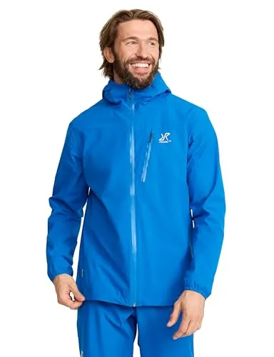 Vector 2L Jacket Herren Imperial Blue - Bequeme Regenjacke für Outdoor-Aktivitäten - Funktionsjacken mit hervorragendem Regenschutz, großzügiger Passform und umweltfreundlichem, recyceltem Material für täglichen Komfort.
