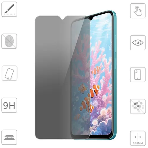 Für Samsung Galaxy A17 5G / 4G 1x 2.5D 0,26mm Privacy Blickschutz 9H Hart Glas