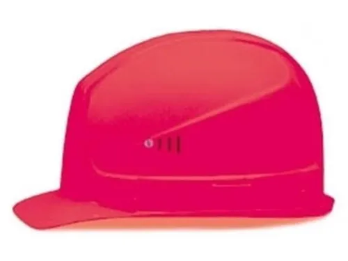 Uvex 9750320 Schutzhelm super boss 9750320 rot mit Lüftungen
