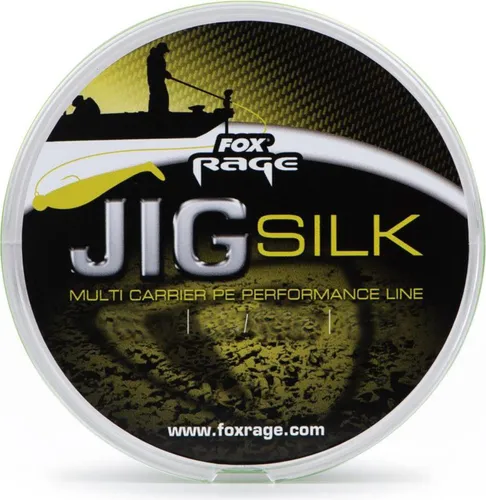 Fox Rage Jig Silk - geflochtene Angelschnur, Durchmesser:0.27mm