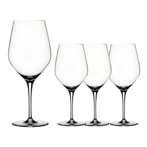 Spiegelau Bordeauxglas 4tlg Set 650 ml - Authentis Rotweinglas - Gläser & Glaswaren: Hochwertiges 4-teiliges Set für ein unvergleichliches Weinerlebnis, ideal für Bordeauxweine.