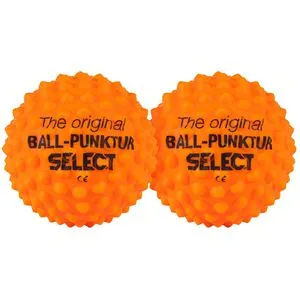 Select Unisex Ball-punktur Massageball 2er Set, orange, 28 cm - Medizinbälle für effektive Massage, regen die Blutzirkulation an und helfen bei Verspannungen. Ideal für Zuhause oder im Fitnessstudio.