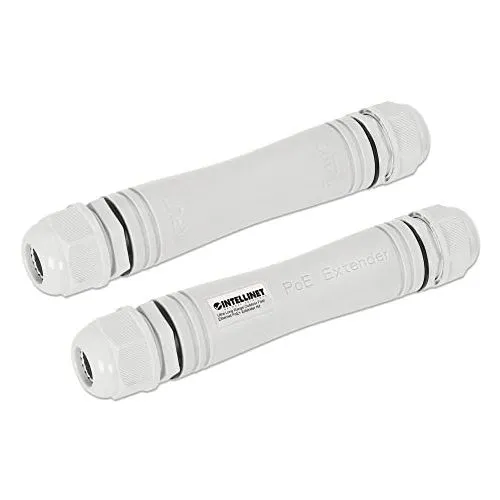 Intellinet Netzwerk-Stromextender - 100Mb LAN - Netzwerk-Switches mit Reichweite bis zu 1 km für stabile Verbindungen, ideal für große Büros oder industrielle Anwendungen.