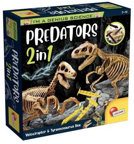 Ich bin ein Genie PREDATORS 2 IN 1 | Spiel | Deutsch (2024) | Kartonschachtel