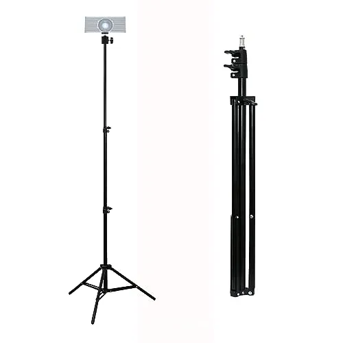 TronicXL 210cm Ständer für Mini Beamer I Mini Beamer Stativ Bodenständer I Kompatibel mit Anker Nebula Capsule Wimius XGIMI Halterung Max Mars I II II 1 2 3 Pro VANKYO Leisure VicTsing Kugelkopf
