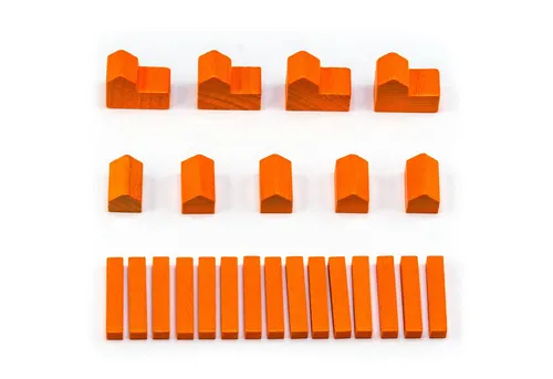 Holzbausteine von Waldfelsen