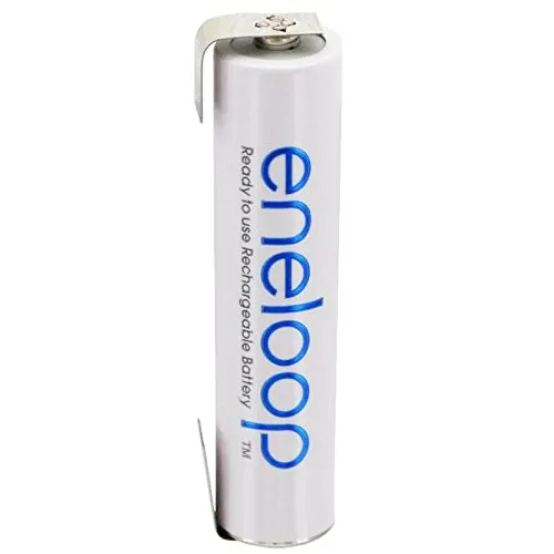 Panasonic Eneloop BK-4MCC Micro AAA mit Lötfahne U-Form