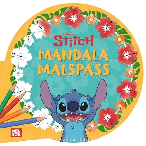 Disney Kreative Beschäftigung: Stitch: Mandala-Malspaß: Mit 80 lustigen Motiven