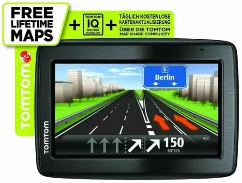 TomTom Via 135 M EU Traffic - XXL Freisprechen & TMC Navi für 45 Länder - Tragbare Navigationsgeräte mit Echtzeit-Verkehrsinformationen und Freisprechfunktion für stressfreies Fahren in ganz Europa.