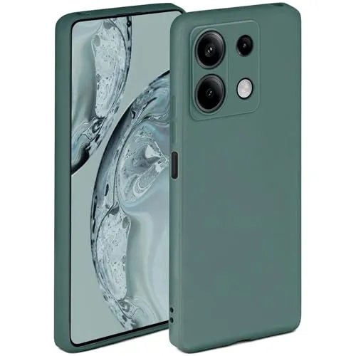 Produktbild ONEFLOW Soft Case für Redmi Note 13 5G Hülle aus Silikon mit Kameraschutz, Silikonhülle mit erhöhtem Schutz fürs Display, Backcover Schutzhülle, weiche Handyhülle, Petrol