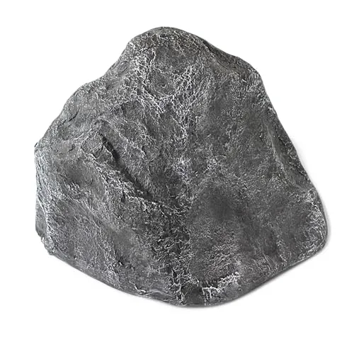 Arnusa Künstlicher Gartenfelsen Abdeckstein - Gartenfiguren & Gartenstatuen – Täuschend echter, leichter und wetterfester Abdeckstein für eine natürliche Gartendekoration, ideal zum Abdecken von Pumpen und Kabeln.