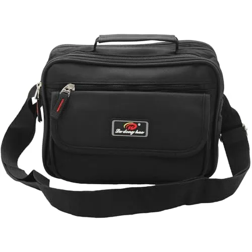 Sotala Herren Umhängetasche Arbeitstasche Schwarz Herrentasche Schultertasche Messenger