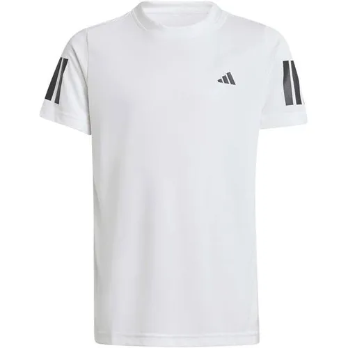 ADIDAS Kinder Shirt Club Tennis 3-Streifen Kids - Das ADIDAS Kinder Shirt Club Tennis bietet mit seiner FreeLift Passform und den auffälligen 3-Streifen optimalen Komfort und Bewegungsfreiheit. Ideal für aktive Kids und Teens – für volle Konzentration auf das Spiel!