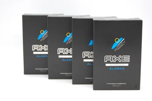 AXE Alaska 4 Flaschen a 100 ml After Shave Aftershave Sparpack 62,48€/L