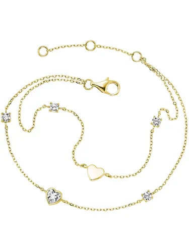 Julie Julsen JJBR34389-4G Damen Armband aus Sterling-Silber 925 - Elegantes Armband aus 925 Sterling-Silber, ideal für jeden Anlass. Mit einer Länge von 19 cm ist es perfekt für stilvolle Akzente in Ihrem Outfit.