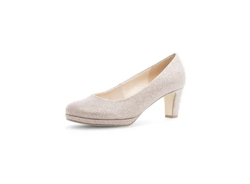 Gabor Damen Plateaupumps - Elegante High Heels für jeden Anlass - Damen-Pumps mit 6 cm Trichterabsatz und komfortablem Plateau, ideal für stilvolle Abende und besondere Anlässe.