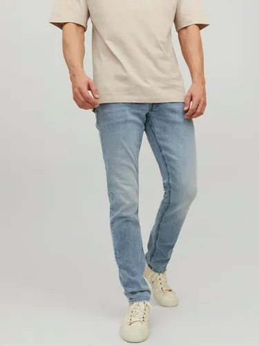 Jack & Jones Slim-fit-Jeans JJIGLENN – Jeans mit Stretch und figurbetonter Silhouette Used, modisch, slim fit, Denim/Jeans