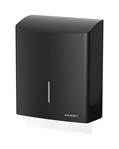 Küchenrollenhalter & -spender Schwarz von AIR-WOLF