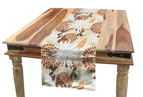 Abakuhaus, Blumen Tischläufer, 40 cm x 180 cm von Abakuhaus