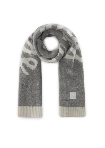 Codello Modeschal aus Bouclé- und Glattstrick mit Statement von CODELLO