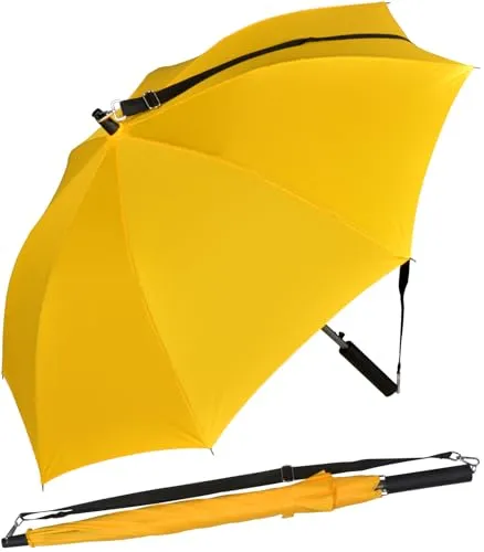 iX-brella Umhängeschirm Hands-Free - dottergelb