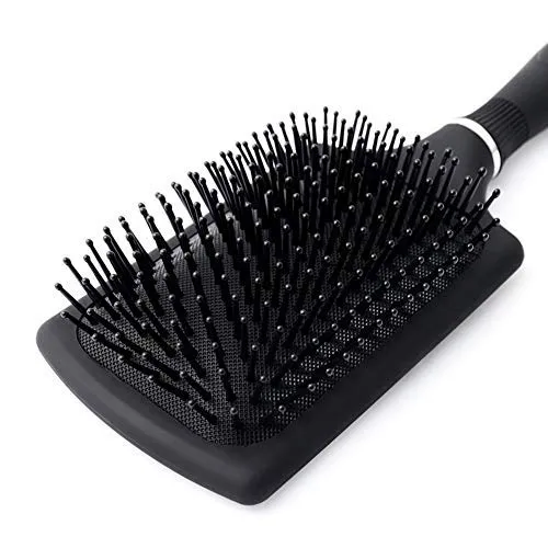 iPobie Flache Haarbürste, pneumatische Bürste, perfekt zum Entwirren, Glätten und Trocknen