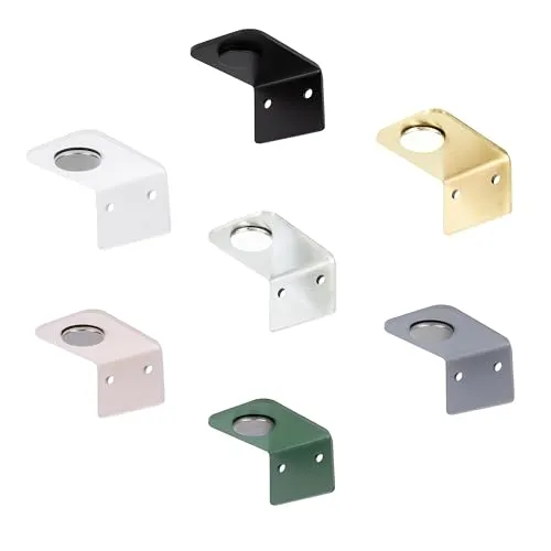 Natural Goods Berlin KLEAN Seifen-Halter mit Magnet | Seifenablage zum Kleben ODER Bohren | 2X Seifenanker als Magnet-Halter | Rostfrei & pulverbeschichtet | Schwebende Seifen-Halterung in Grün