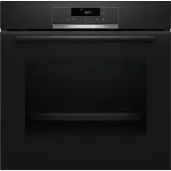Bosch Serie 4 HQG572BB3F, Medium, Elektrischer Ofen, 71 l, 3600 W, 71 l, 30 - 275 °C - Schwarz
