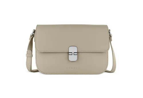 Bugatti Nela Umhängetasche beige 493849-50 - Damen-Schultertaschen aus hochwertigem Lederimitat, stilvoll und vielseitig für jeden Anlass