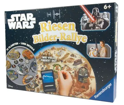 Riesen Bilder-Rallye - 13 Planeten - 1000 Details - Star Wars