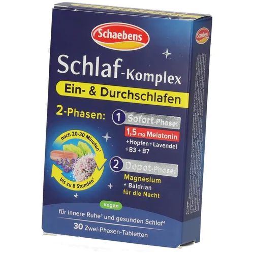 Schaebens Melatonin Schlaf Komplex Tabletten