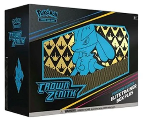 Pokemon Crown Zenith Pokémon Center Elite Trainer Box Plus