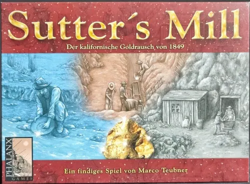 Sutter's Mill - Phalanx: Strategisches Brettspiel für die ganze Familie - Gesellschaftsspiel ab 10 Jahren, fördert strategisches Denken und ist ideal für 2 bis 4 Spieler.