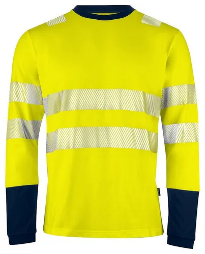 ProJob Langarmshirt 6014 Langarmshirt EN ISO 20471 Klasse 3/2
