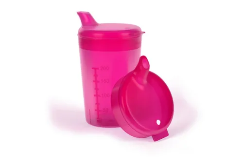 Horn Medical Schnabelbecher Horn Medical Schnabelbecher / Trinkhilfe 250ml rot, 1-tlg., lebensmittelechtes Polypropylen (PP), bunte & leicht erkenn-/greifbare Optik/Haptik, spülmaschinenfest