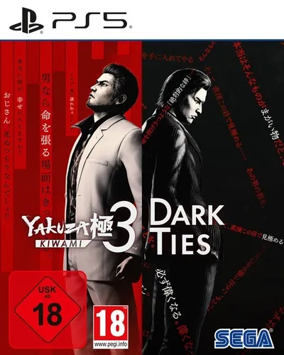 Yakuza Kiwami 3 & Dark Ties für PS5 – NEU & OVP (UNCUT) von Sega
