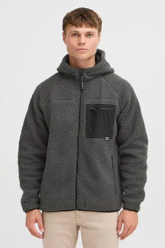 Project Fellimitatjacke PRRomeneo Modische Teddyjacke mit Kapuze 11