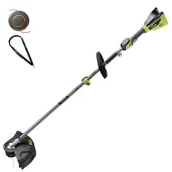 RYOBI RY36ELTX33A-0 MAX POWER Akku Trimmer - Rasentrimmer & Motorsensen, leistungsstark mit 36 V Akku-Technologie für kabellosen Komfort und einfache Handhabung im Garten.